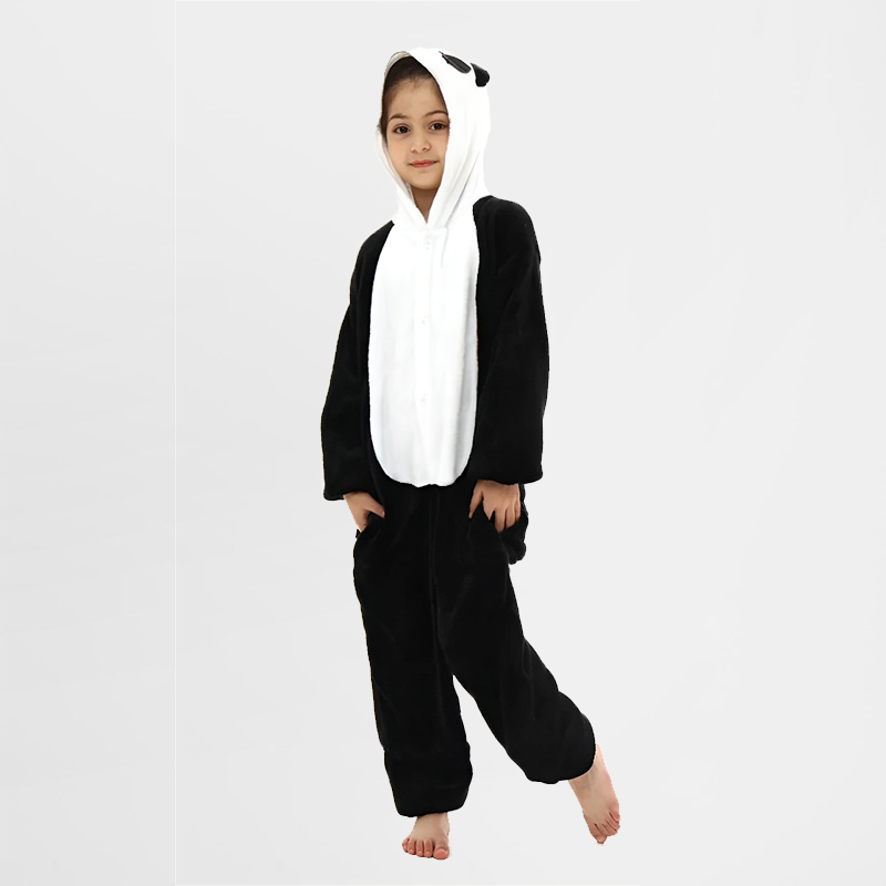 Pyjama pilou panda pour fille