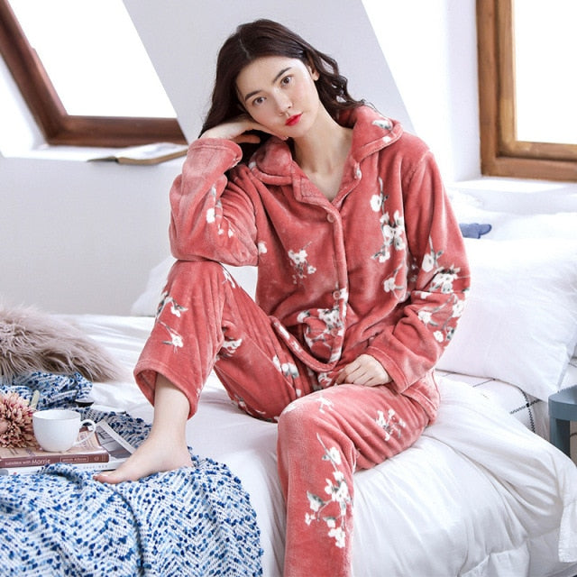 Pyjama Femme Hiver Pilou Chaud pas cher - Achat neuf et occasion